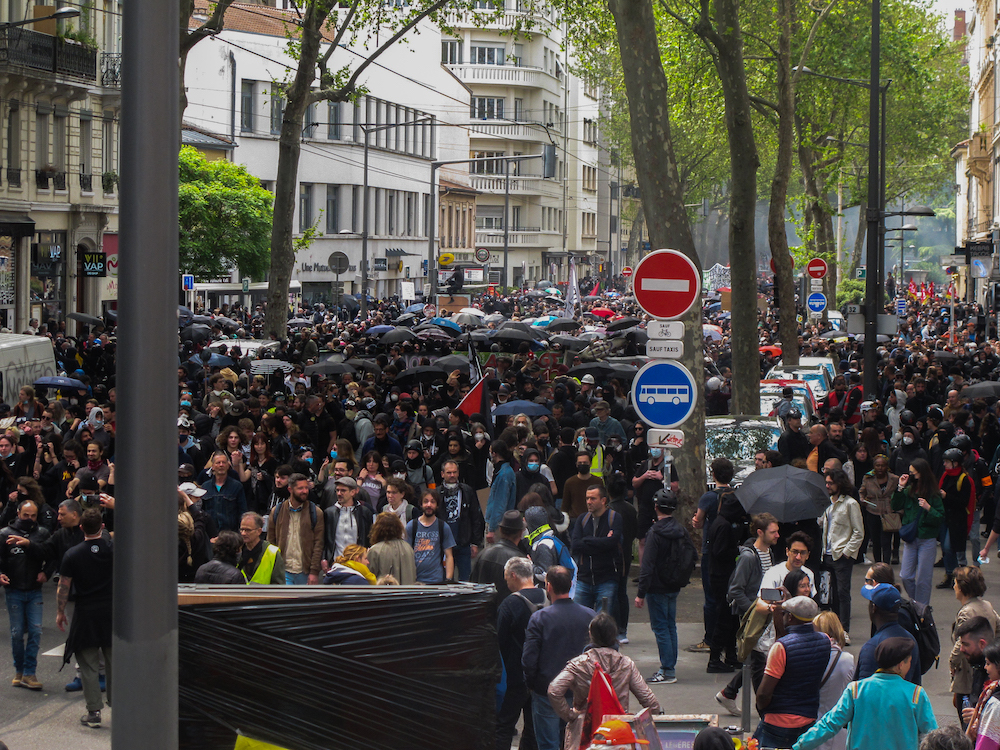 Côté manifestants